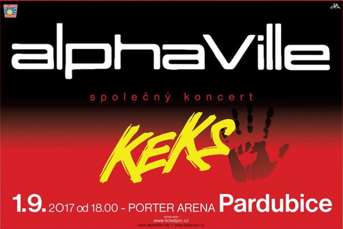 01.09.2017 - Alphaville & KEKS - Pardubice