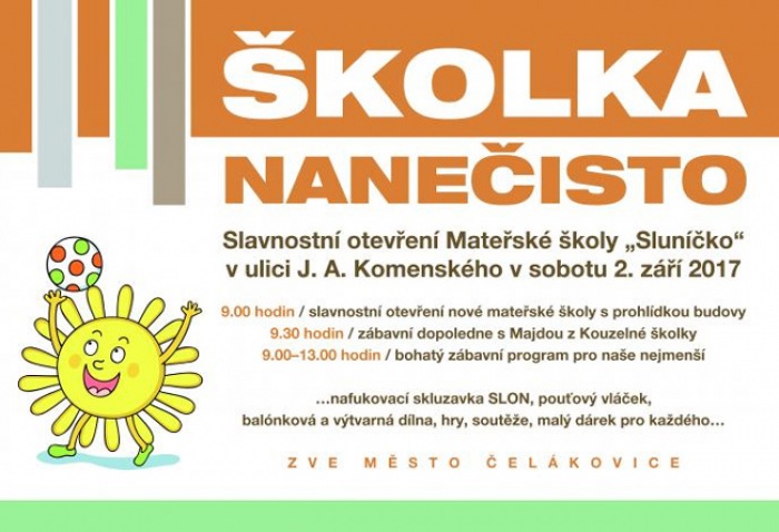 02.09.2017 - ŠKOLKA NANEČISTO - Čelákovice