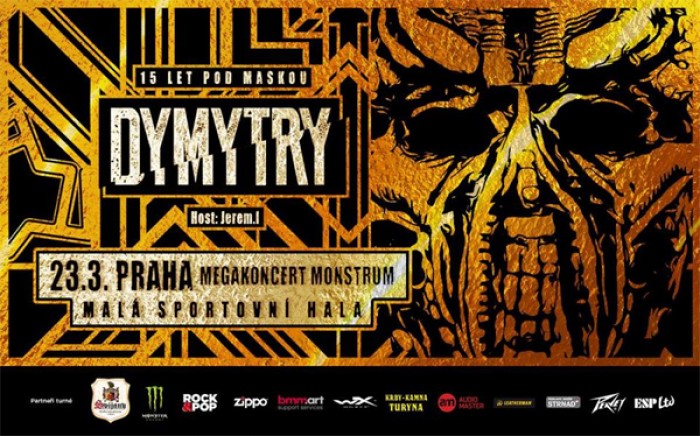 23.03.2018 - Dymytry: Tour 2018 - 15 let pod maskou / Praha