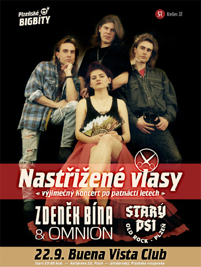 22.09.2018 - Nastřižené vlasy - Koncert po 15letech / Plzeň