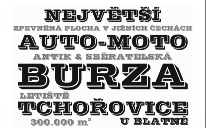 25.05.2019 - AUTO MOTO, ANTIK A SBĚRATELSKÁ BURZA - Tchořovice