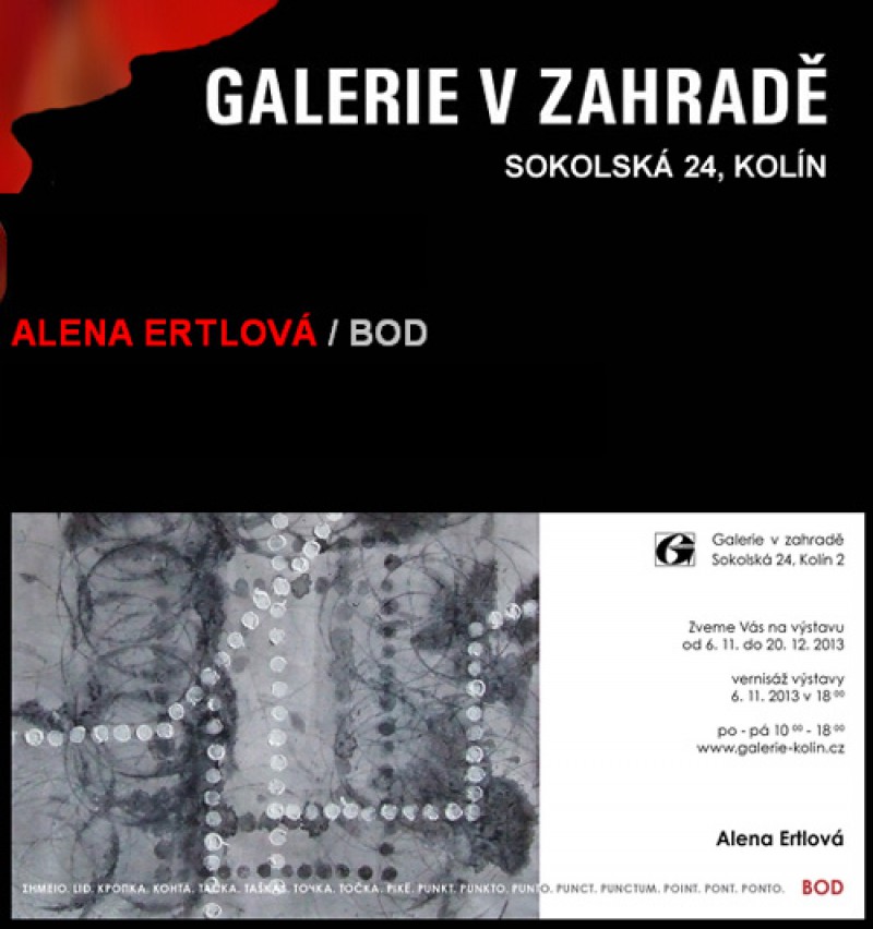 06.11.2013 - Alena Ertlová - BOD - výstava Kolín