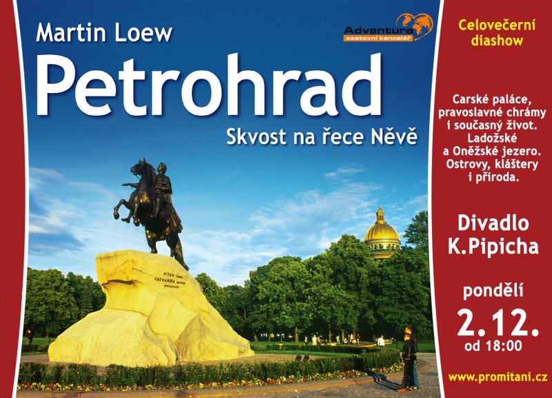 02.12.2013 - Petrohrad - skvost na řece Něvě - celovečerní diashow