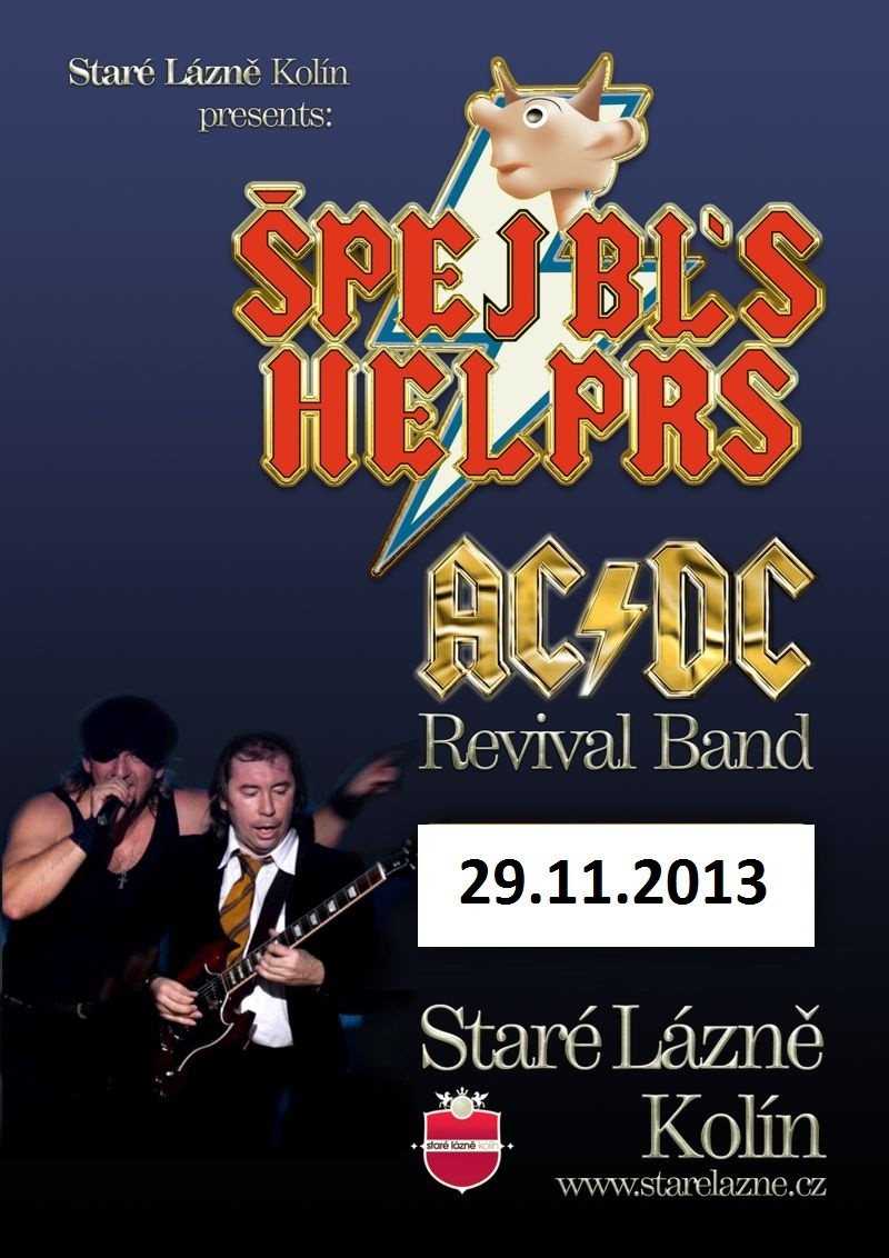 29.11.2013 - ŠPEJBL´S HELPRS (AC/DC revival)