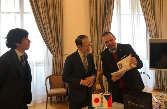 Ministr kultury Martin Baxa přijal japonského velvyslance