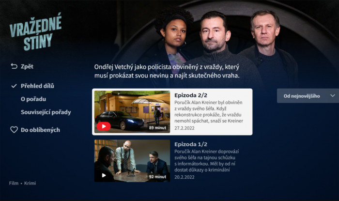 Česká televize představuje nové rozhraní HbbTV