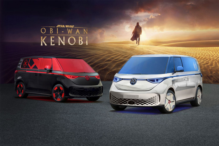 Volkswagen představil na Star Wars Celebration dva koncepční vozy ID. Buzz inspirované seriálem Obi-Wan Kenobi
