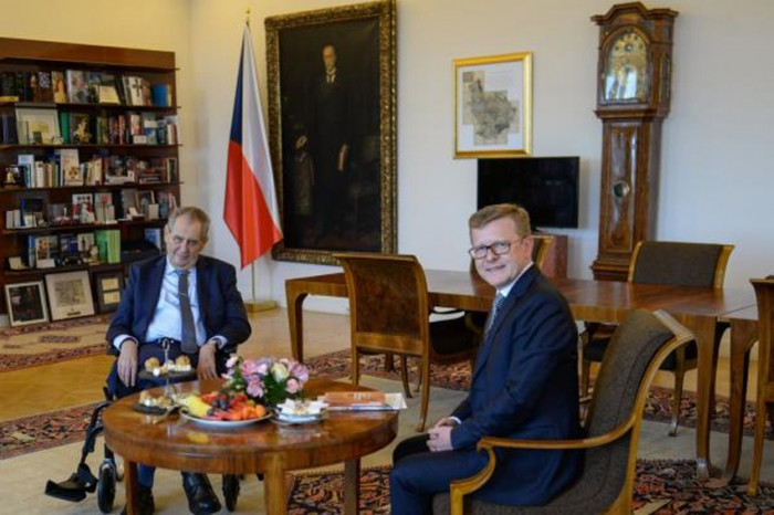 Předseda Petr Mlsna seznámil prezidenta republiky s výsledky činnosti ÚOHS v roce 2021