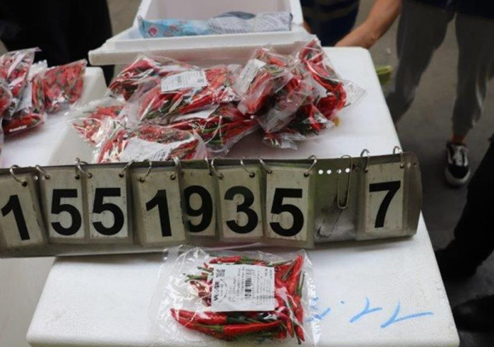 Na Letišti Václava Havla celníci nepropustili zásilku 670 kg čerstvých chilli papriček