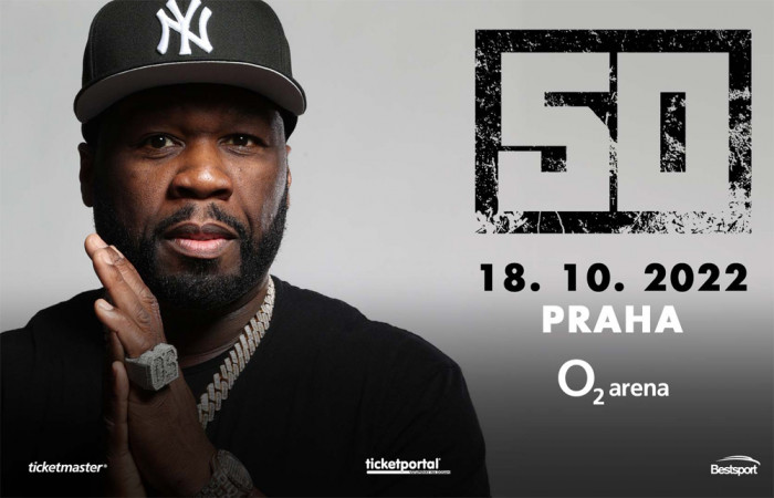 Uznávaný rapper 50 Cent přijede po 12 letech do Prahy
