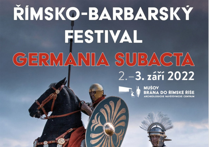 Největší římsko-barbarský festival GERMANIA SUBACTA v ČR se uskuteční 3. září u Mušova
