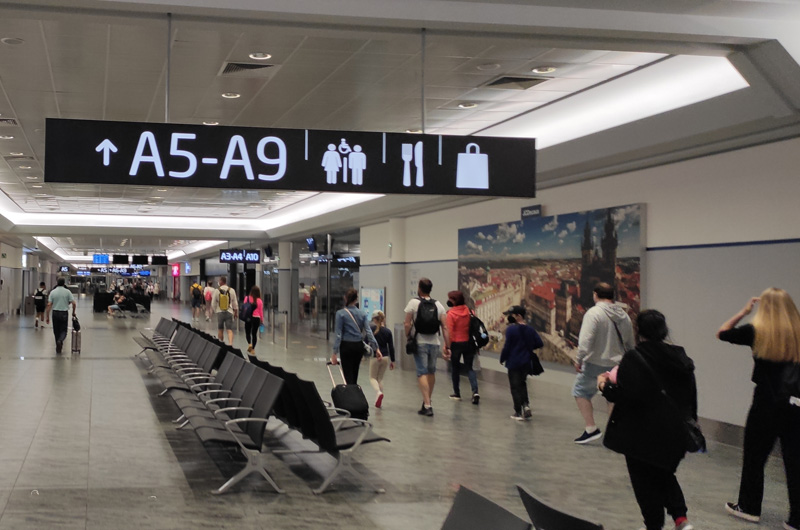 Letiště Praha v létě odbavilo přes 3,8 milionů cestujících