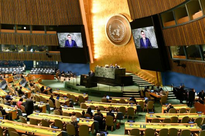 Ministr Lipavský odsoudil na Valném shromáždění OSN ruskou koloniální válku proti Ukrajině