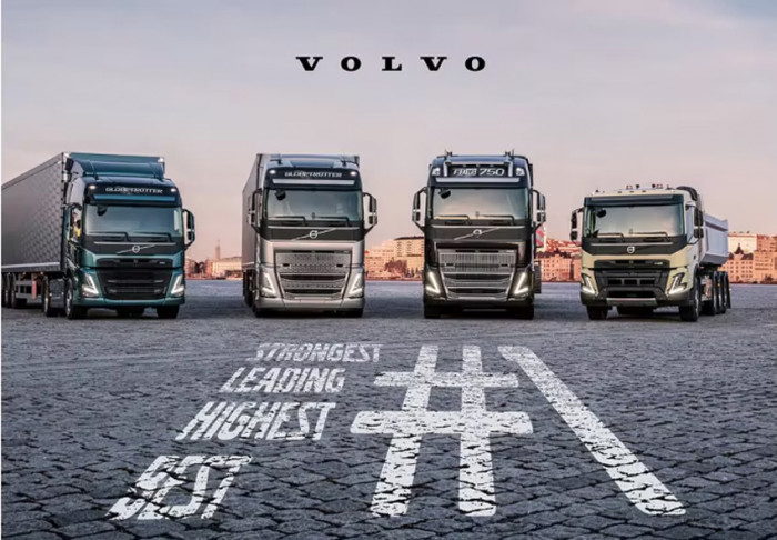 Rekordní rok v prodejích i podílu na trhu pro Volvo Truck Czech
