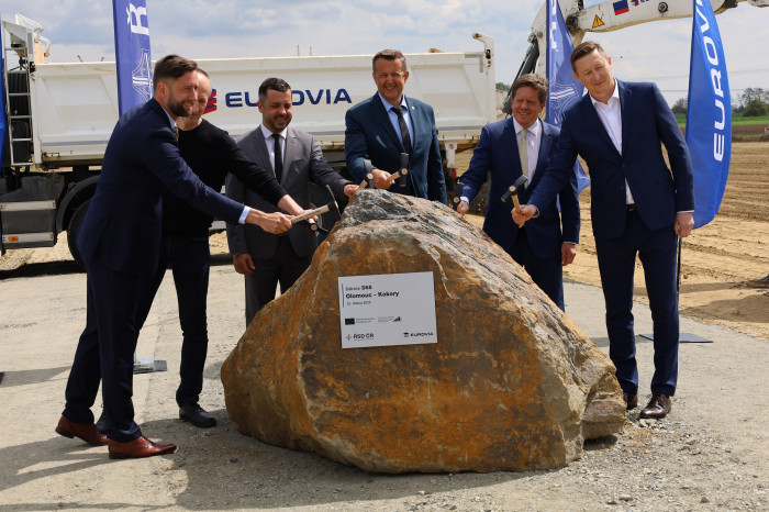 Ředitelství silnic a dálnic zahájilo výstavbu dálnice D55 Olomouc - Kokory