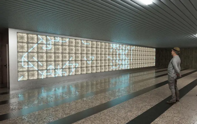 Stanici metra Florenc ozdobí světelné dílo Synapse v rámci projektu Světlo pro metro
