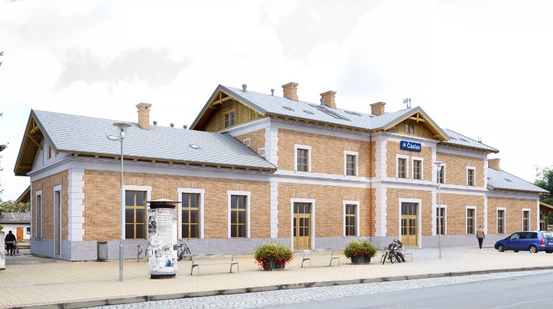 Nádražní budovu v Čáslavi čeká celková rekonstrukce