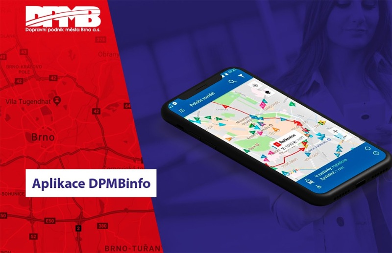 DPMB má vlastní vyhledávač dopravních spojení. Je rychlejší, přesnější a komfortnější