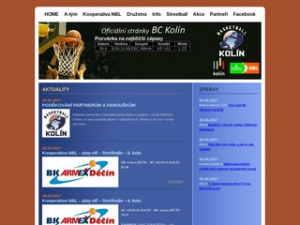 BC Kolín s.r.o. - basketbalový team Kolín