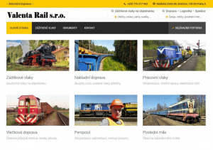Valenta Rail s.r.o. - železniční dopravce, pronájem vlaků, eventová agentura 