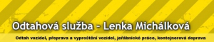 Odtahová služba Lenka Michálková - odtah vozidel, vyprošťovací služba Jihlava 