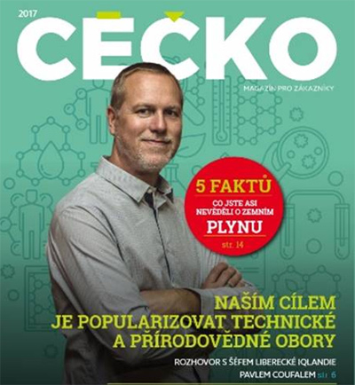 Centropol: Časopis CÉČKO pro zákazníky je mezi nejlepšími v ČR