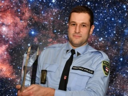 Strážníkem roku Městské policie Brno se stal Michal Málik