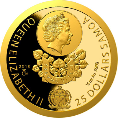 Počátek totalitního režimu v Československu na zlaté minci