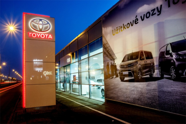 Toyota otevřela nový showroom v Brně. Je evropským unikátem