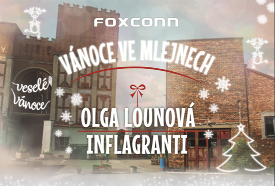 Foxconn zve na Vánoce ve mlejnech