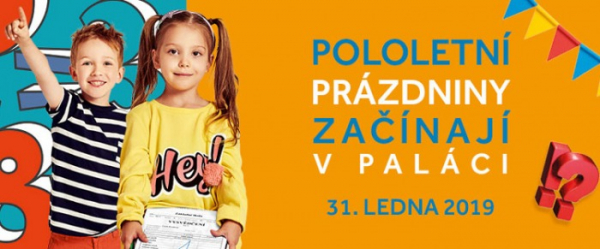 Pololetní prázdniny začínají v Paláci Pardubice