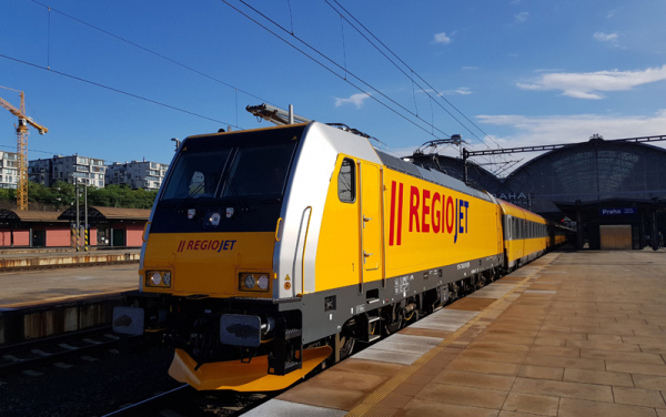 RegioJet plánuje od června 2020 zavedení přímého vlakového spojení z Česka na Ukrajinu
