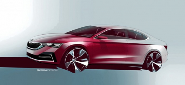 Škoda ukázala designové skici nové generace modelu Octavia