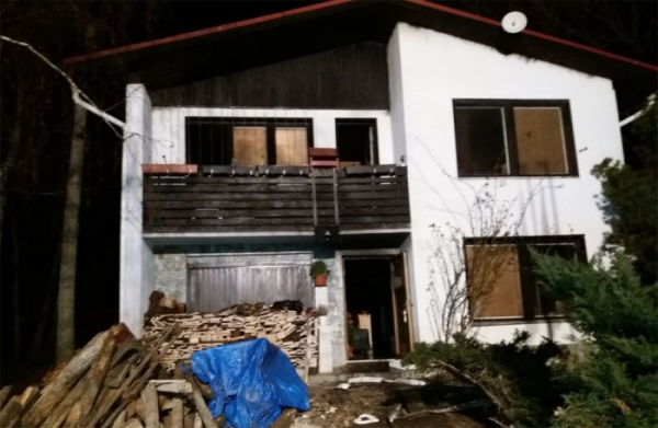 Škodu přes milion korun způsobil požár rodinného domu v obci Vidče na Vsetínsku