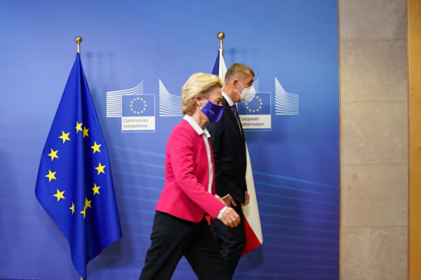 Premiér Babiš jednal s předsedkyní Evropské komise o migraci i spolupráci v boji proti koronaviru