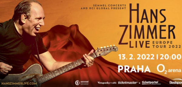 Světoznámý hudební skladatel Hans Zimmer přijede do pražské  O2 areny o rok později