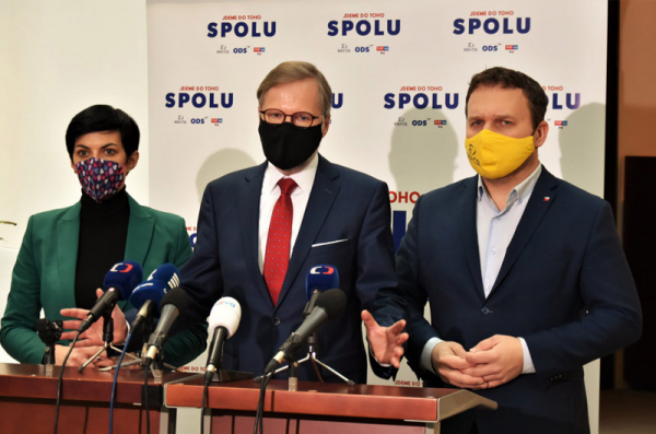 Koalice stran ODS, KDU-ČSL a TOP 09: budeme garantovat jasnou prozápadní orientaci České republiky
