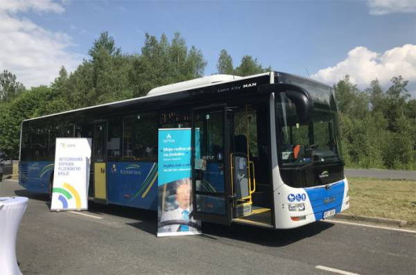 Autobusová linka z Klatov do německého Bodenmais byla oficiálně zahájena