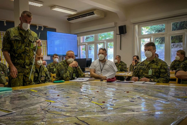 Schopnost plánovat a řídit operace při vyhlášení válečného stavu prověří Český lev