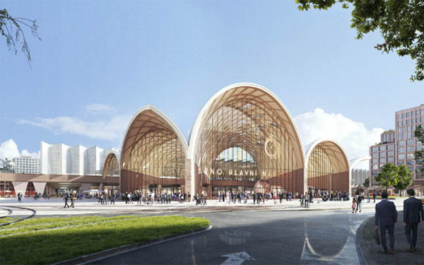 Soutěž na nové brněnské nádraží vyhráli nizozemští architekti, nádraží má stát skoro 50 miliard