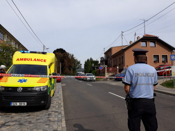 Při explozi domu v Koryčanech na Kroměřížsku zemřeli dva dobrovolní hasiči