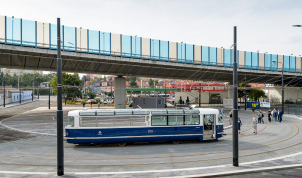 Praha má novou tramvajovou smyčku Zahradní Město