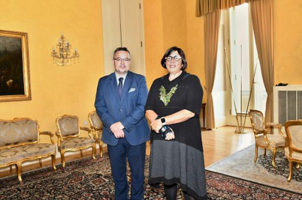 Náměstek Tlapa se setkal s izraelskou velvyslankyní Azari u příležitosti zahájení její mise v Praze