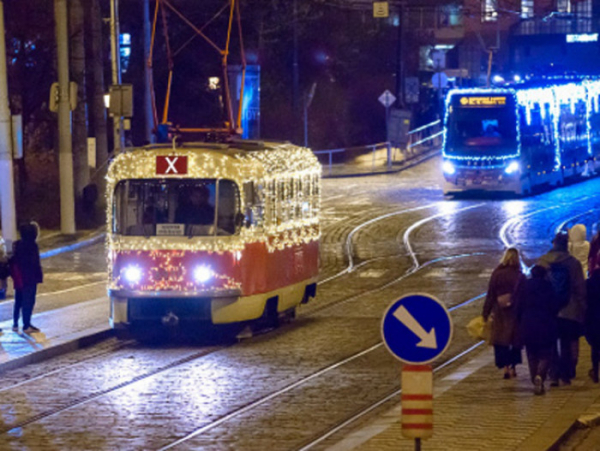 Provoz Pražské integrované dopravy během vánočních a novoročních svátků