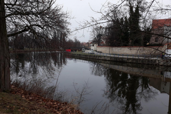 V Českých Budějovicích v řece Malši byl nalezen utonulý muž