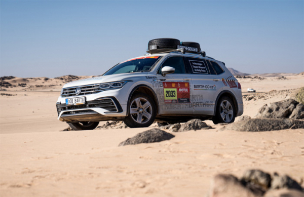 Nový Volkswagen Tiguan Allspace zvládl Rallye Dakar 2022 bez sebemenšího zaváhání