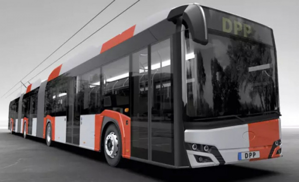 DPP: Na trolejbusové lince na Letiště Praha budou jezdit velkokapacitní vozidla Škoda-Solaris 24m