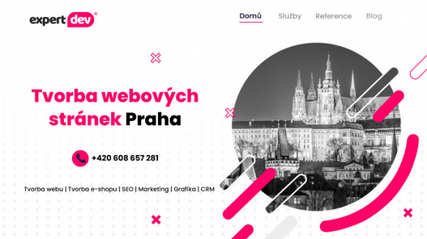 Tvorba webových stránek Praha