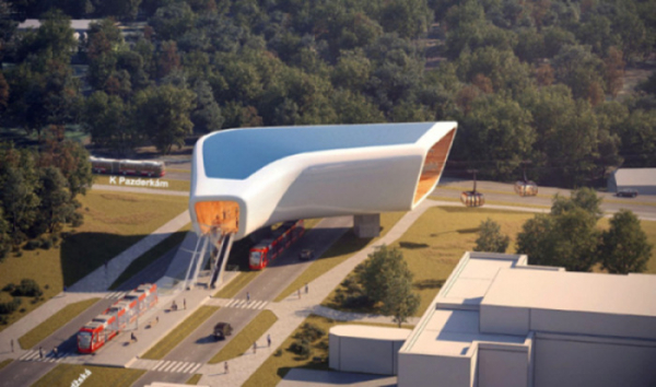 Mezinárodní architektonická soutěž na lanovku Podbaba - Troja - Bohnice má pět finalistů