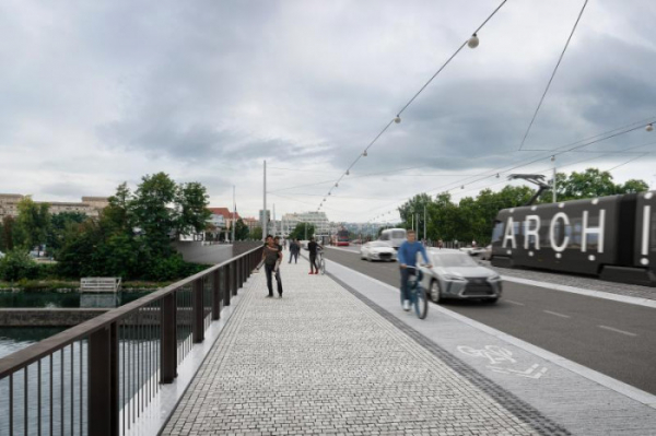 Hlávkův most v Praze čeká velká rekonstrukce. Dostane nový povrch, část konstrukce půjde k zemi